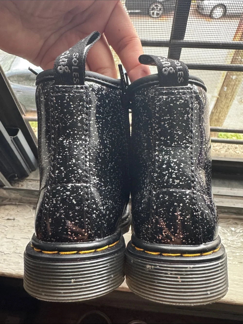 Dr.Martens 1460 cosmic glitter kids boots
